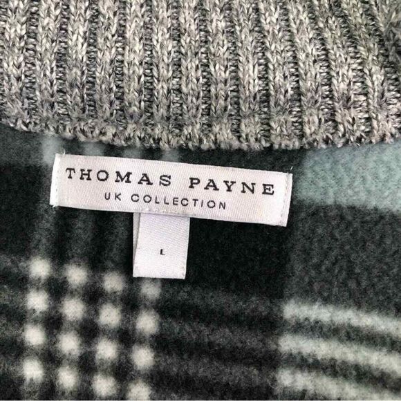 Thomas Payne UK Collection Gray Zip Up Sweater - Picture 4 of 12